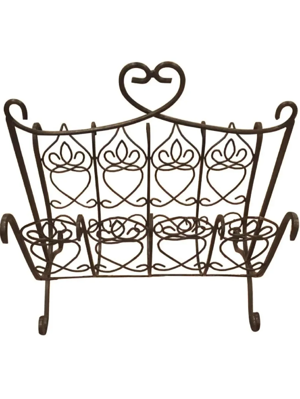 Southern Living at Home Davistown Wrought Iron Magazine Rack